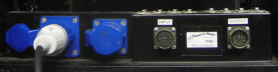 Rear panel of a Coast To Coast Rack